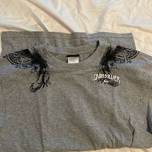 Gray quicksilver t-shirt